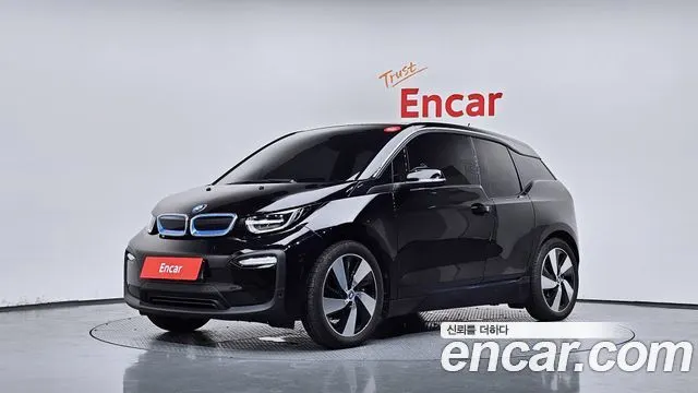BMW I3 2019 — 42 870 км, чёрный, Корея — под ключ — фото 1