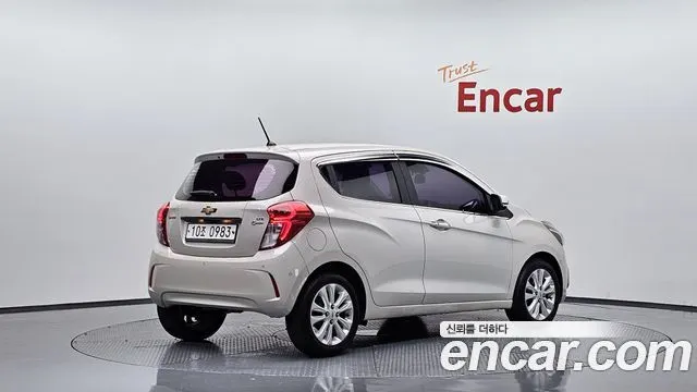 CHEVROLET SPARK 2016 — 115 503 км, белый-перламутр, Корея — под ключ — фото 2