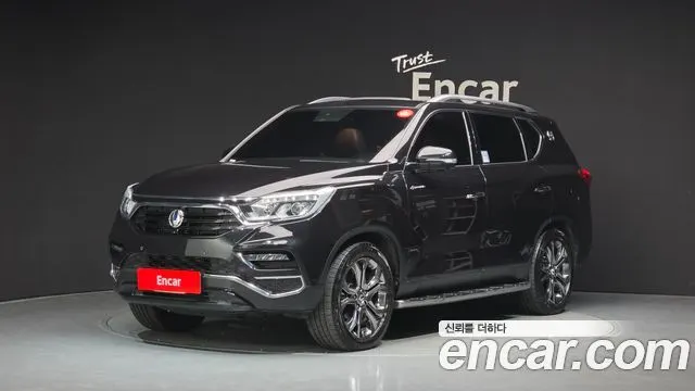 KGM G4 REXTON 2018 — 203 456 км, чёрный, Корея — под ключ — фото 1