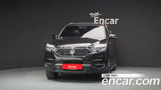 KGM G4 REXTON 2018 — 203 456 км, чёрный, Корея — под ключ — фото 3