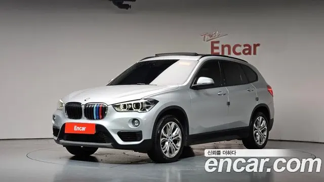 BMW X1 2018 — 115 509 км, серебристый, Корея — под ключ — фото 11
