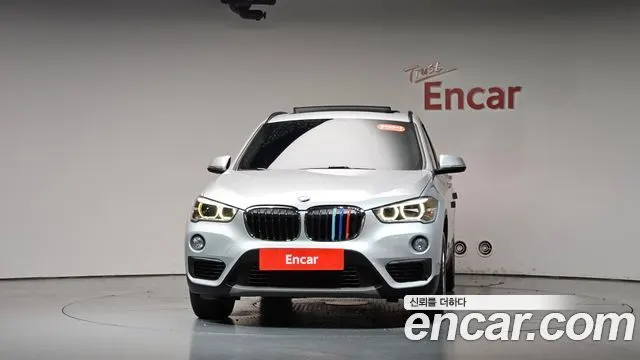 BMW X1 2018 — 115 509 км, серебристый, Корея — под ключ — фото 3