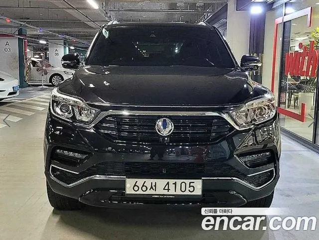 KGM G4 REXTON 2018 — 182 364 км, чёрный, Корея — под ключ — фото 2