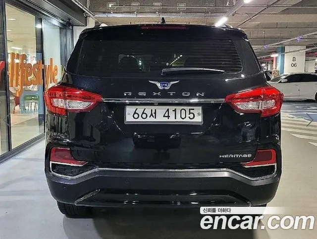 KGM G4 REXTON 2018 — 182 364 км, чёрный, Корея — под ключ — фото 5