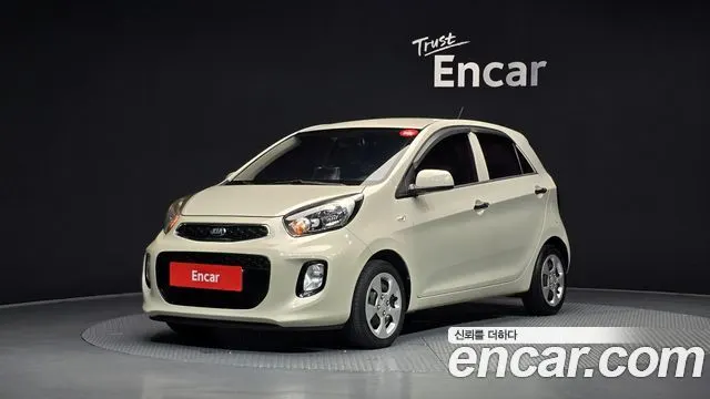 KIA MORNING 2016 — 145 250 км, белый-перламутр, Корея — под ключ — фото 1