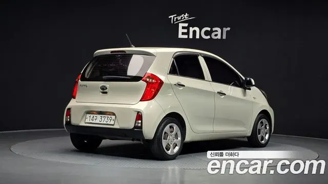 KIA MORNING 2016 — 145 250 км, белый-перламутр, Корея — под ключ — фото 2