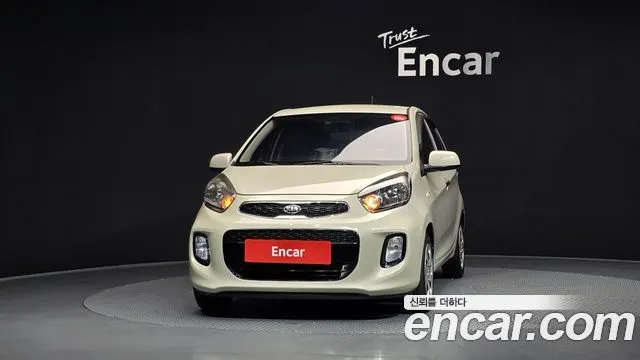 KIA MORNING 2016 — 145 250 км, белый-перламутр, Корея — под ключ — фото 3