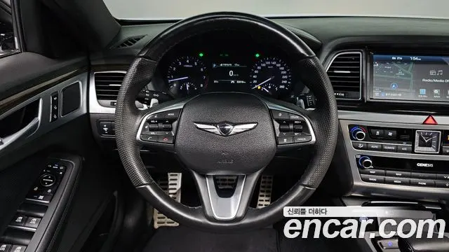GENESIS G80 2019 — 83 018 км, белый, Корея — под ключ — фото 12