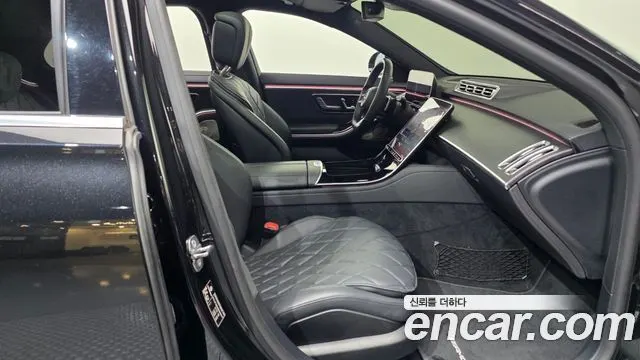 MERCEDES-BENZ S-CLASS W223 2021 — 45 391 км, чёрный, Корея — под ключ — фото 11