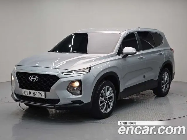 HYUNDAI SANTA FE 2019 — 147 818 км, серебристый, Корея — под ключ — фото 12