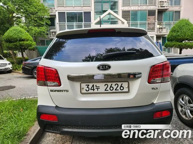 KIA SORENTO R 2012 — 255 000 км, белый, Корея — под ключ — фото 4