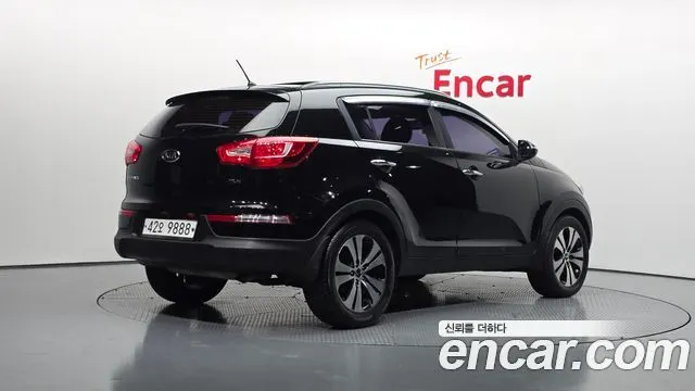 KIA SPORTAGE R 2012 — 149 263 км, чёрный, Корея — под ключ — фото 2