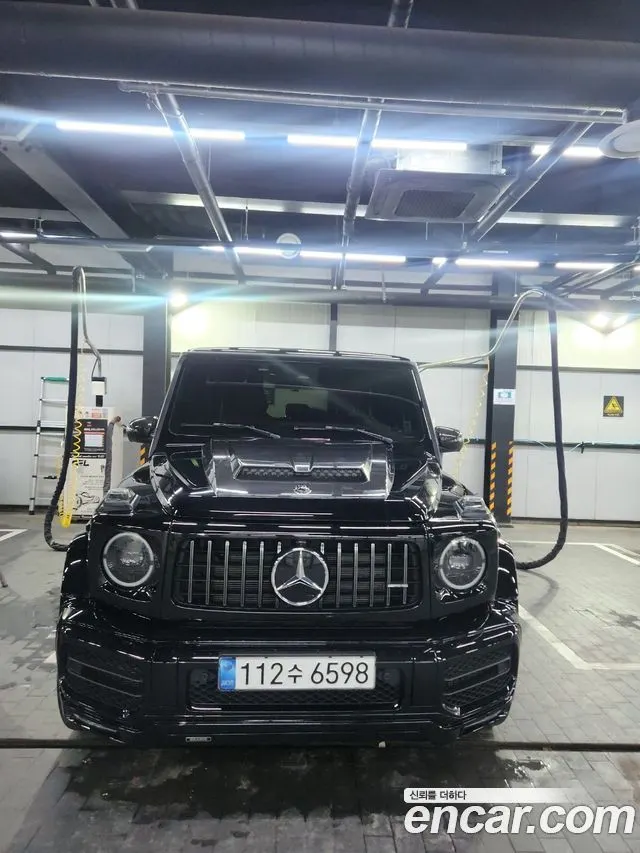 MERCEDES-BENZ G-CLASS W463B 2021 — 27 700 км, чёрный, Корея — под ключ — фото 2