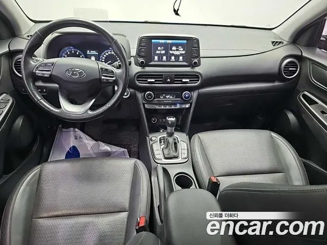 HYUNDAI KONA 2018 — 107 343 км, синий, Корея — под ключ — фото 7