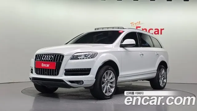 AUDI Q7 2015 — 144 962 км, белый, Корея — под ключ — фото 1