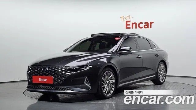 HYUNDAI GRANDEUR 2022 — 49 219 км, серый, Корея — под ключ — фото 1