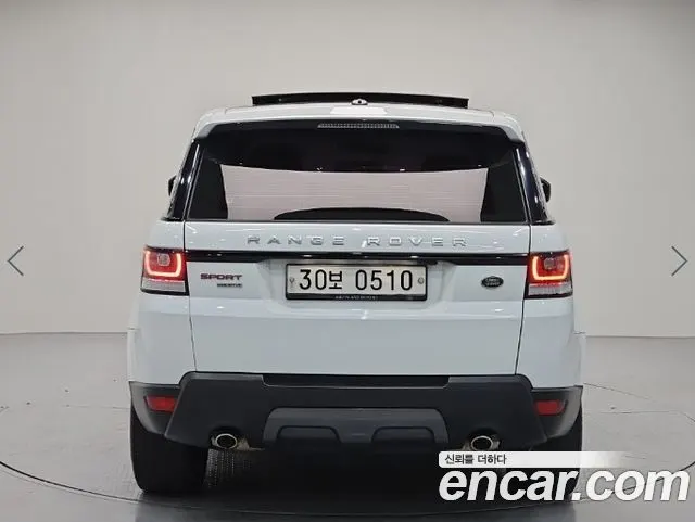 LAND ROVER RANGE ROVER SPORT 2016 — 183 713 км, белый, Корея — под ключ — фото 3