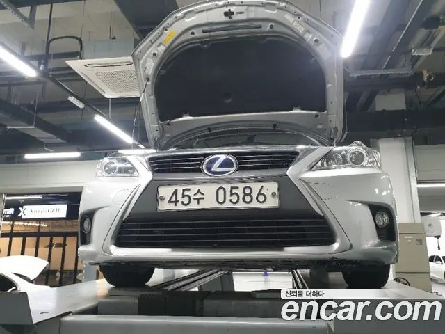 LEXUS CT200H 2016 — 65 978 км, серебристый, Корея — под ключ — фото 6