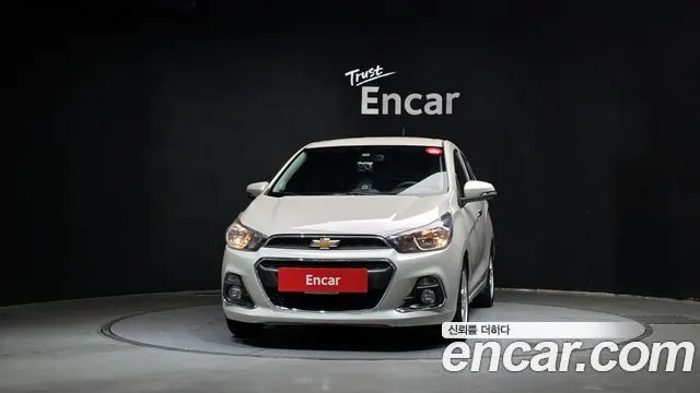 CHEVROLET SPARK 2016 — 82 551 км, белый-перламутр, Корея — под ключ — фото 3