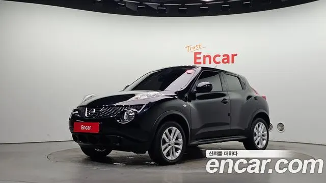 NISSAN JUKE 2014 — 98 076 км, чёрный, Корея — под ключ — фото 1
