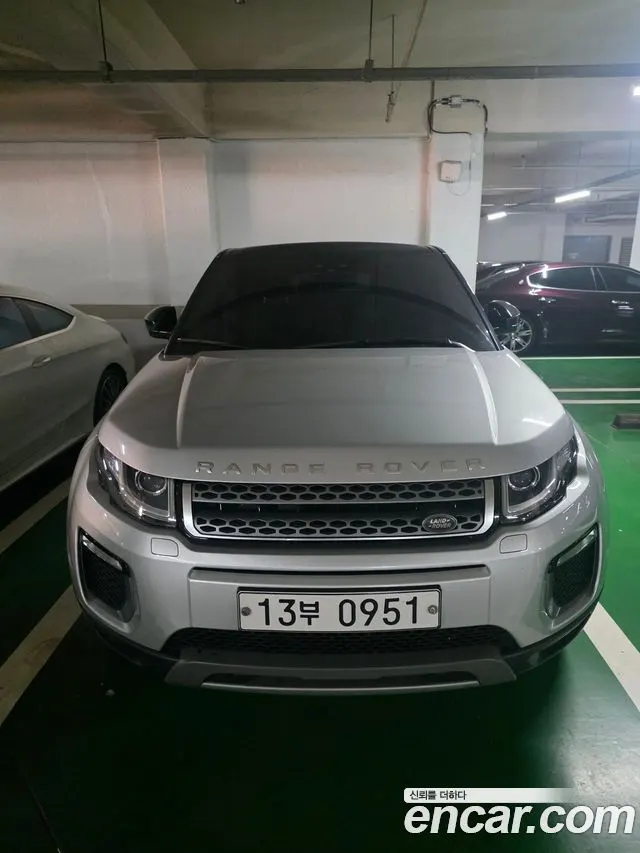 LAND ROVER RANGE ROVER EVOQUE 2016 — 89 000 км, серебристо-серый, Корея — под ключ — фото 3