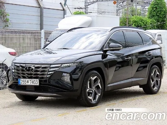 HYUNDAI TUCSON 2022 — 175 490 км, чёрный, Корея — под ключ — фото 2