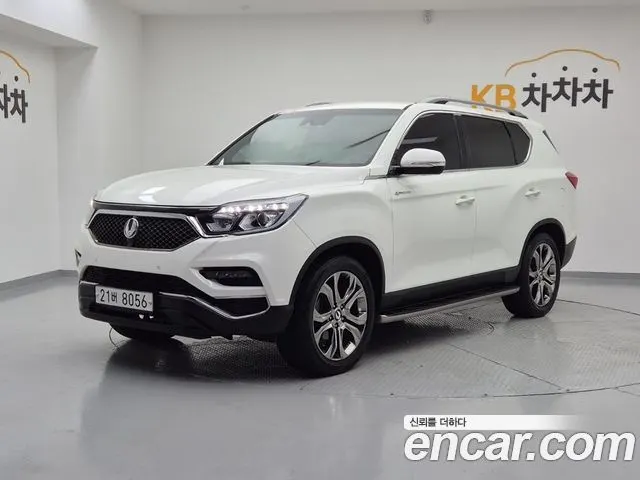 KGM G4 REXTON 2018 — 164 500 км, белый, Корея — под ключ — фото 1