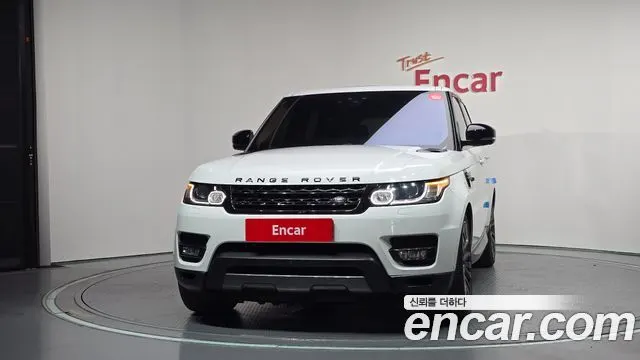LAND ROVER RANGE ROVER SPORT 2017 — 78 542 км, белый, Корея — под ключ — фото 3