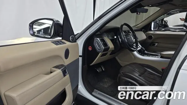 LAND ROVER RANGE ROVER SPORT 2017 — 78 542 км, белый, Корея — под ключ — фото 10