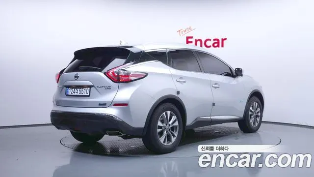 NISSAN MURANO 2016 — 134 945 км, чёрный, Корея — под ключ — фото 2