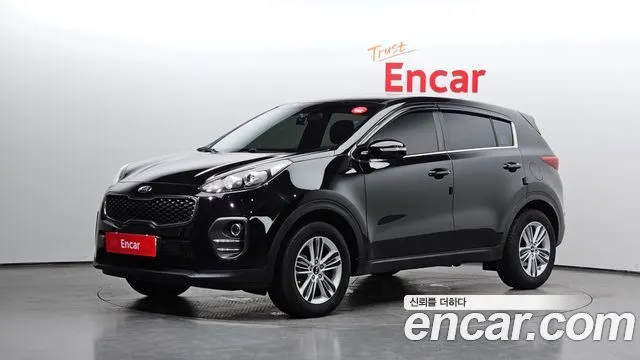 KIA SPORTAGE 2018 — 120 173 км, чёрный, Корея — под ключ — фото 1