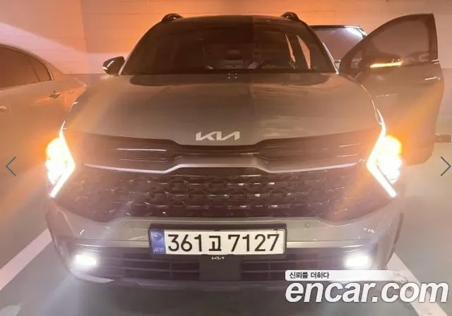 KIA SPORTAGE 2023 — 57 339 км, зелёный, Корея — под ключ — фото 8