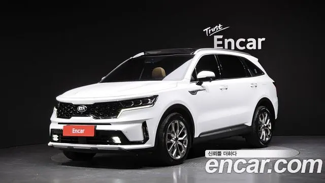 KIA SORENTO 2021 — 77 791 км, белый, Корея — под ключ — фото 1
