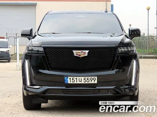 CADILLAC ESCALADE 2021 — 93 059 км, чёрный, Корея — под ключ — фото 2