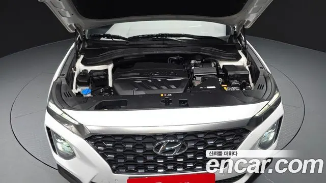 HYUNDAI SANTA FE 2019 — 124 958 км, белый, Корея — под ключ — фото 6