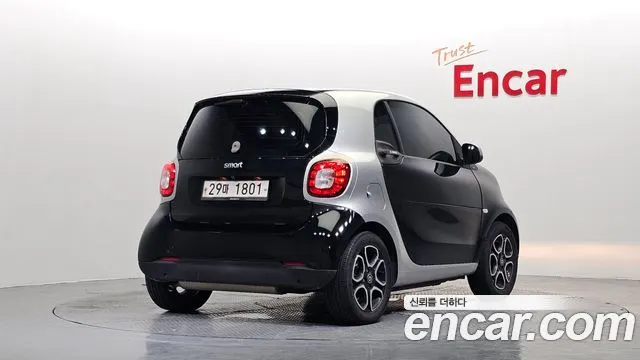 SMART FORTWO COUPE 2016 — 89 383 км, чёрный, Корея — под ключ — фото 2