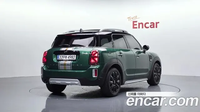 MINI COOPER COUNTRYMAN 2024 — 45 808 км, тёмно-зелёный, Корея — под ключ — фото 2