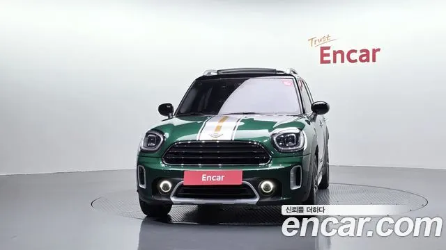 MINI COOPER COUNTRYMAN 2024 — 45 808 км, тёмно-зелёный, Корея — под ключ — фото 3