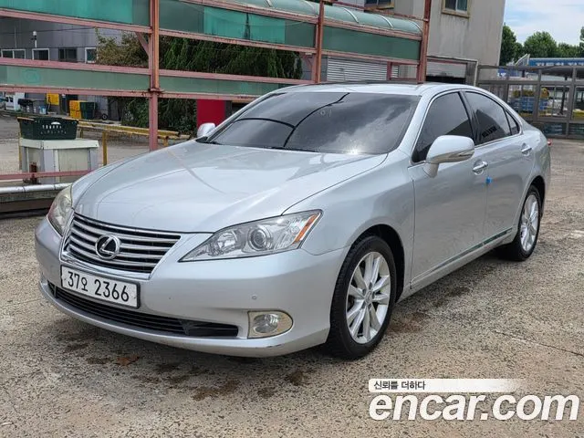 LEXUS ES350 2011 — 241 096 км, серебристый, Корея — под ключ — фото 1