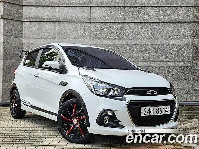 CHEVROLET SPARK 2016 — 72 345 км, белый, Корея — под ключ — фото 4
