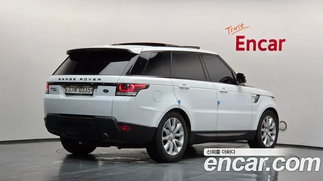 LAND ROVER RANGE ROVER SPORT 2016 — 110 592 км, белый, Корея — под ключ — фото 2