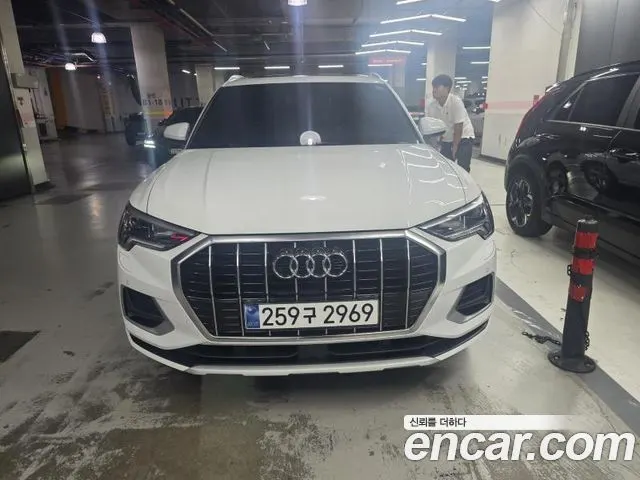 AUDI Q3 2020 — 87 005 км, белый, Корея — под ключ — фото 3