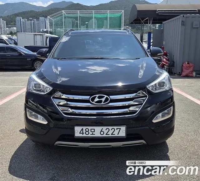 HYUNDAI SANTA FE 2015 — 127 000 км, чёрный, Корея — под ключ — фото 11