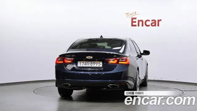CHEVROLET MALIBU 2018 — 78 400 км, синий, Корея — под ключ — фото 4