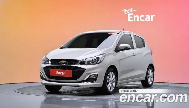 CHEVROLET SPARK 2021 — 99 701 км, белый-перламутр, Корея — под ключ — фото 2