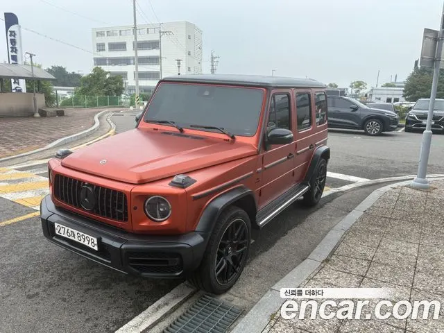MERCEDES-BENZ G-CLASS W463B 2022 — 42 000 км, красный, Корея — под ключ — фото 3