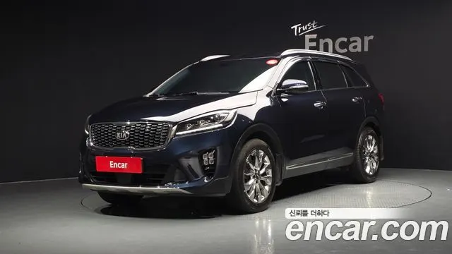 KIA SORENTO 2019 — 149 972 км, синий, Корея — под ключ — фото 1