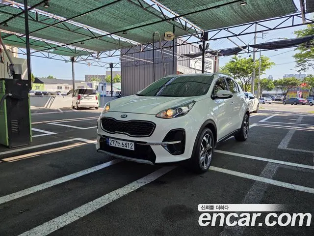 KIA SPORTAGE THE BOLD 2020 — 66 700 км, белый, Корея — под ключ — фото 1