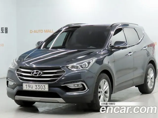 HYUNDAI SANTA FE 2016 — 152 598 км, синий, Корея — под ключ — фото 11