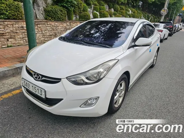 HYUNDAI AVANTE 2012 — 193 000 км, белый, Корея — под ключ — фото 12